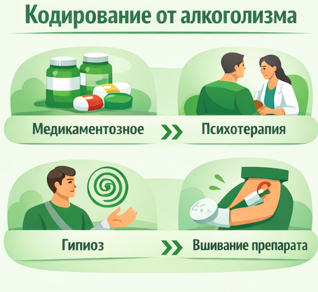 кодирование от алкоголизма в Сальске Санати